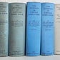 1967-74 JOURNALS of CAPTAIN JAMES COOK on HIS VOYAGES of DISCOVERY antique 5 VOL