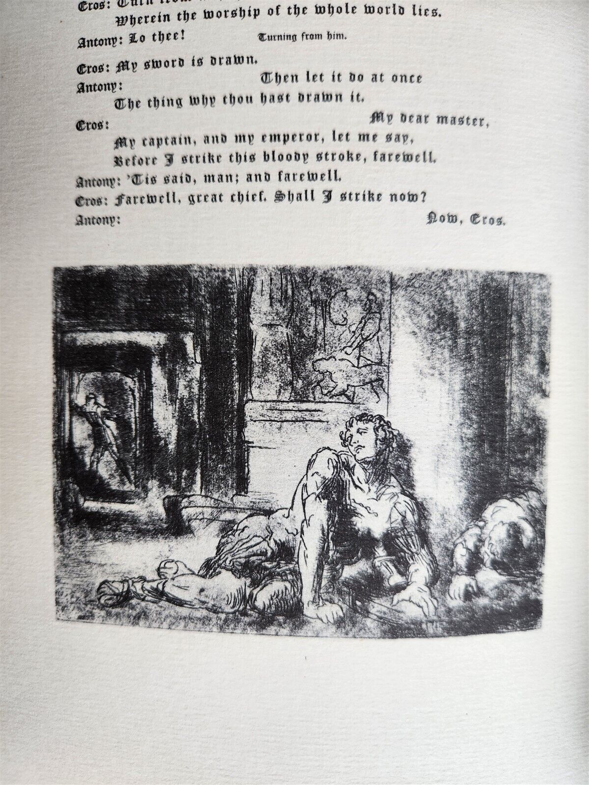 1925 ANTHONY & CLEOPATRA by WILLIAM SHAKESPEARE antique ILLUSTRATED