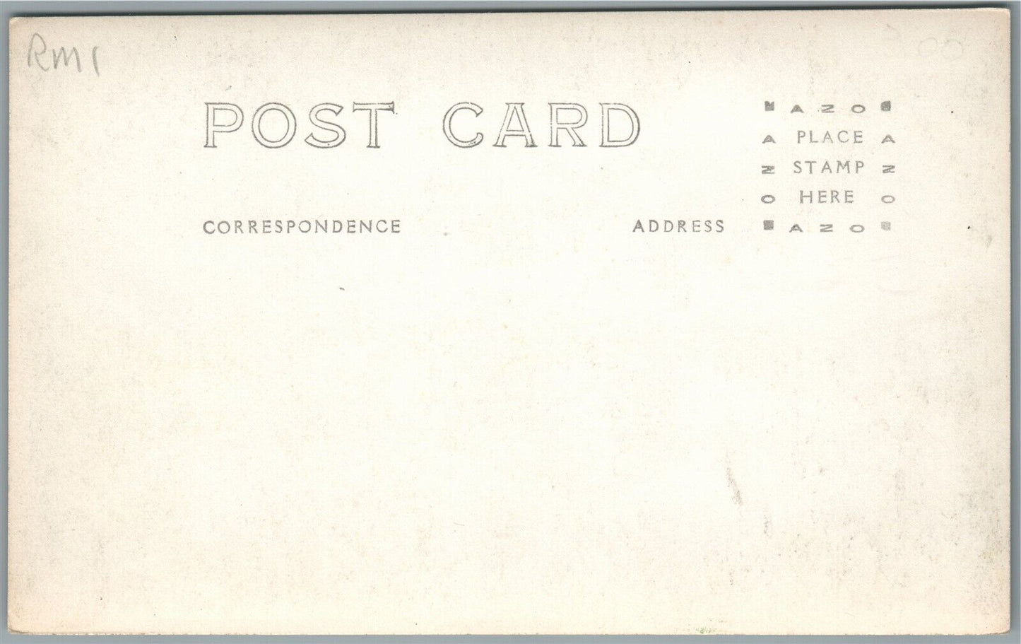 SHARON VT TERRACE LODGE ANTIQUE REAL PHOTO POSTCARD RPPC