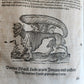 1601 WOUND MEDICINE antique ILLUSTRATED WundArtzney oder Artzney spiegell FOLIO