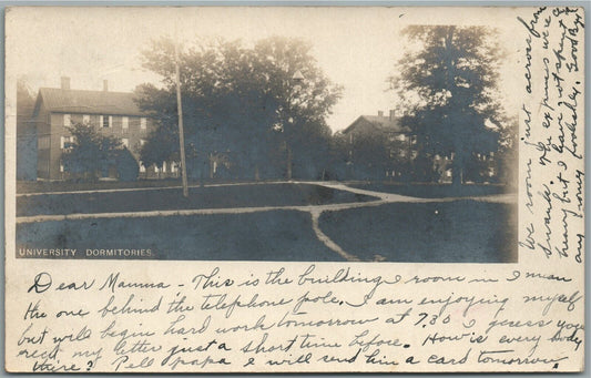OXFORD OH UNIVERSITY ANTIQUE REAL PHOTO POSTCARD RPPC