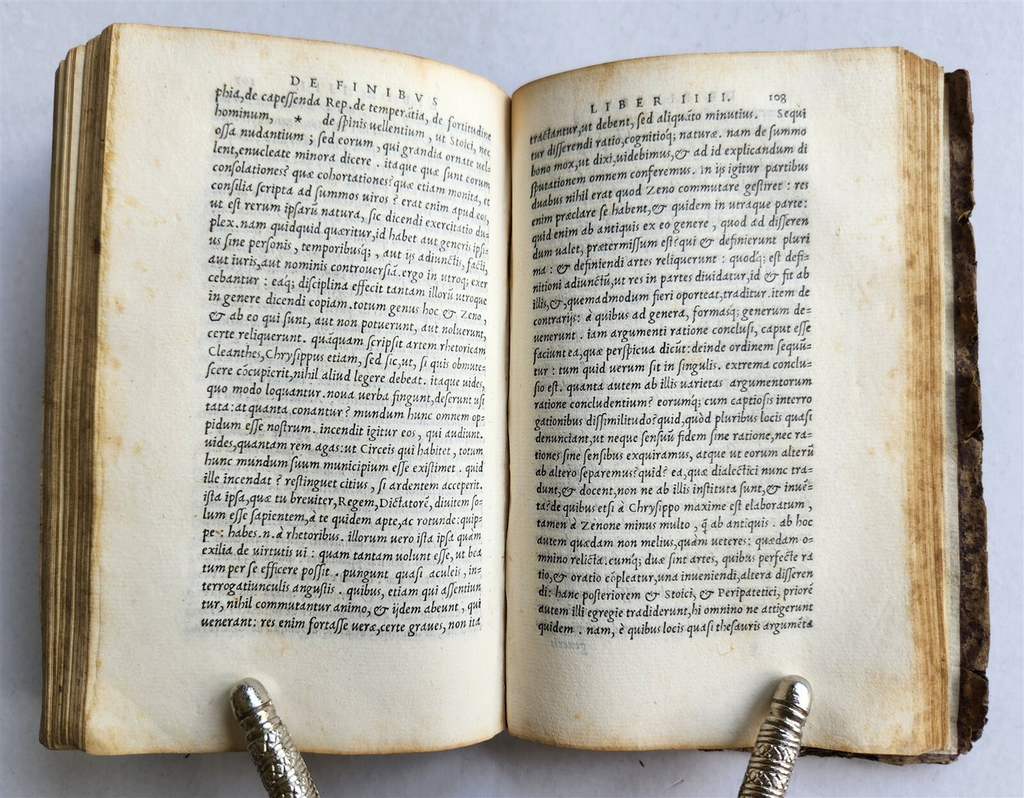 1546 ALDINE PRESS CICERO PHILOSOPHY antique 16th CENTURY Aldus