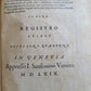 1569 ORATIONS by MANY ILLUSTRIOUS MEN - FRANCESCO SANSOVINO antique VELLUM