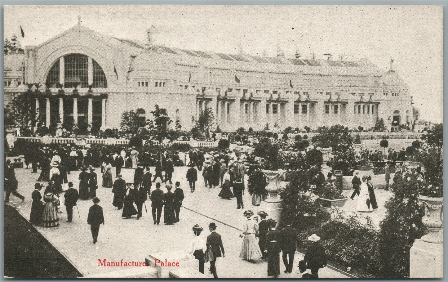SEATTLE WA ALASKA YUKON PACIFIC EXPOSITION MANUFACTURE PALACE ANTIQUE POSTCARD