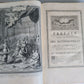 1728 Bernard Le Bovier de Fontenelle WORKS 3 FOLIO VOLUMES ILLUSTRATED antique