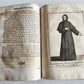 1755 ILLUSTRATED COSTUME HISTORY of MONKS & KNIGHTS for both sexes antique