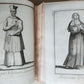 1706 ORDER of MILITANT CHURCH illustrated w/ 244 PLATES 2 VOLS antique VELLUM