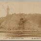 QUEENSCLIFF LIGHT HOUSE VIC. AUSTRALIA ANTIQUE REAL PHOTO POSTCARD RPPC