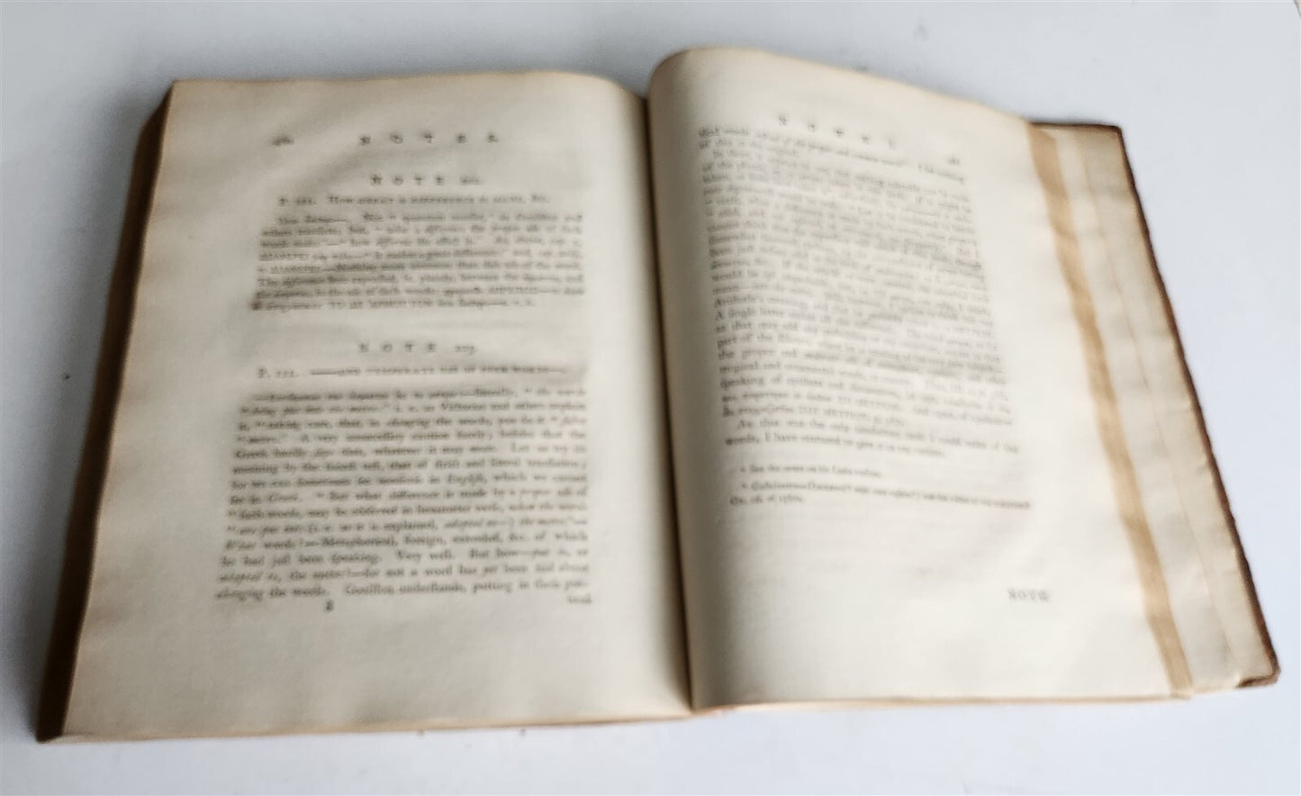 1789 ARISTOTLE'S TREATISE on POETRY antique in ENGLISH