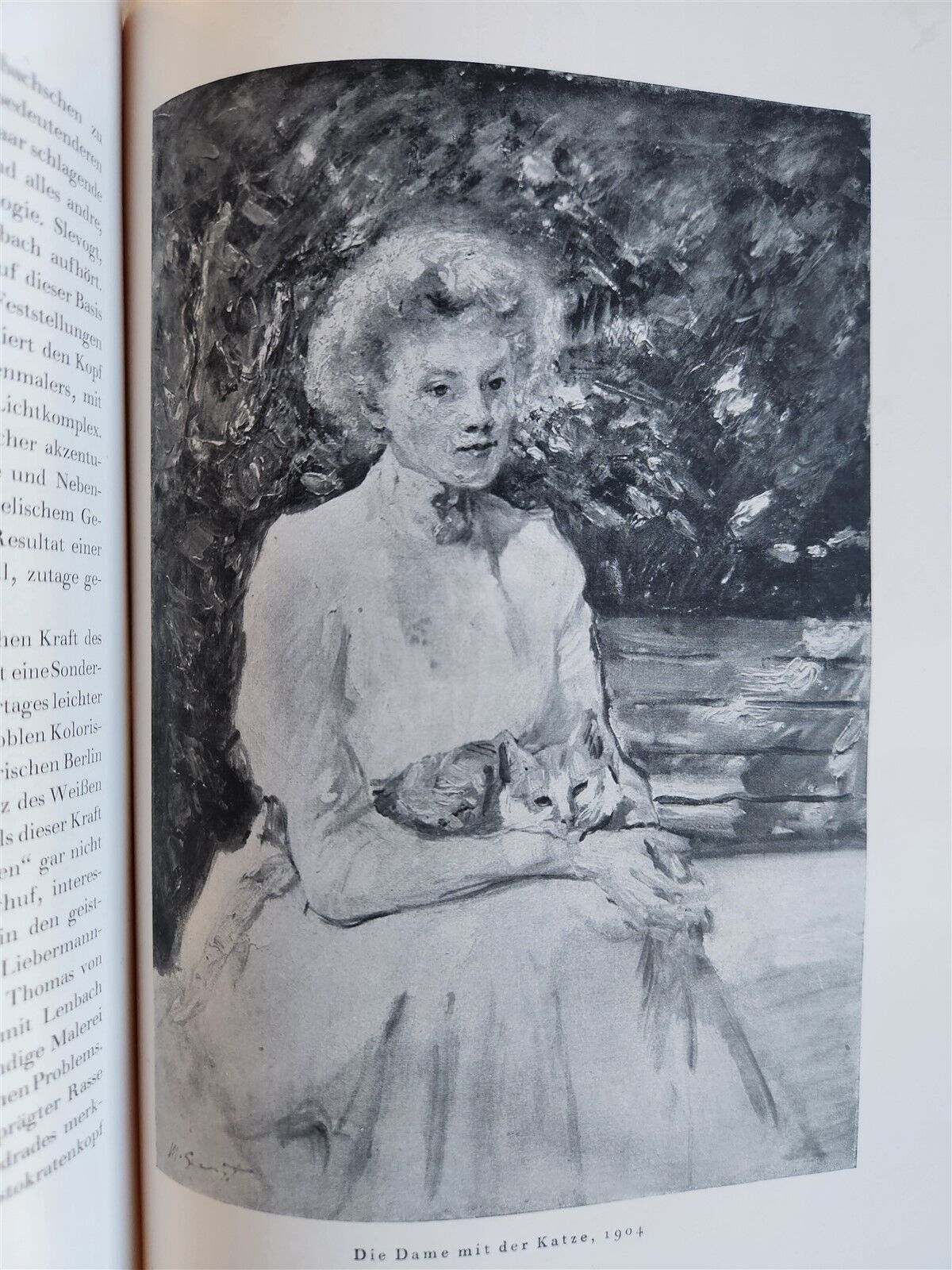 1923 MAX SLEVOGT by EMIL WALDMANN antique ILLUSTRATED ART ALBUM