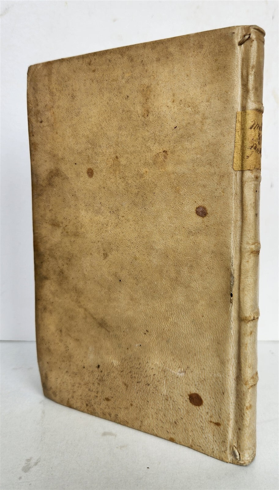 1727 GRACES & MIRACLES of GOD antique in ITALIAN vellum bound