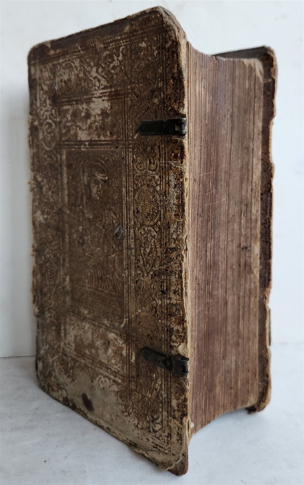 1568 ROMAN HISTORY by LIVY in LATIN antique PIGSKIN BINDING 16th CENTURY