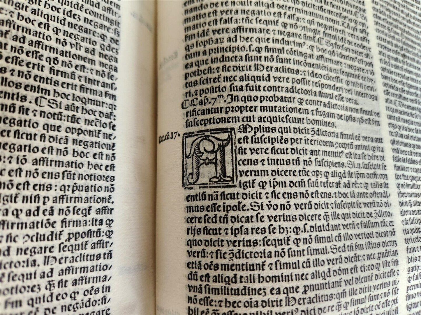 1517 POST-INCUNABULA ALBERTUS MAGNUS antique METAPHYSICA SCIENCE PHILOSOPHY