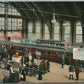 CHARLESTOWN MA SULLIVAN SQUARE ELEVATED STATION ANTIQUE POSTCARD