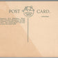 SCOTTISH AMERICAN WAR MEMORIAL EDINBURGH ANTIQUE POSTCARD