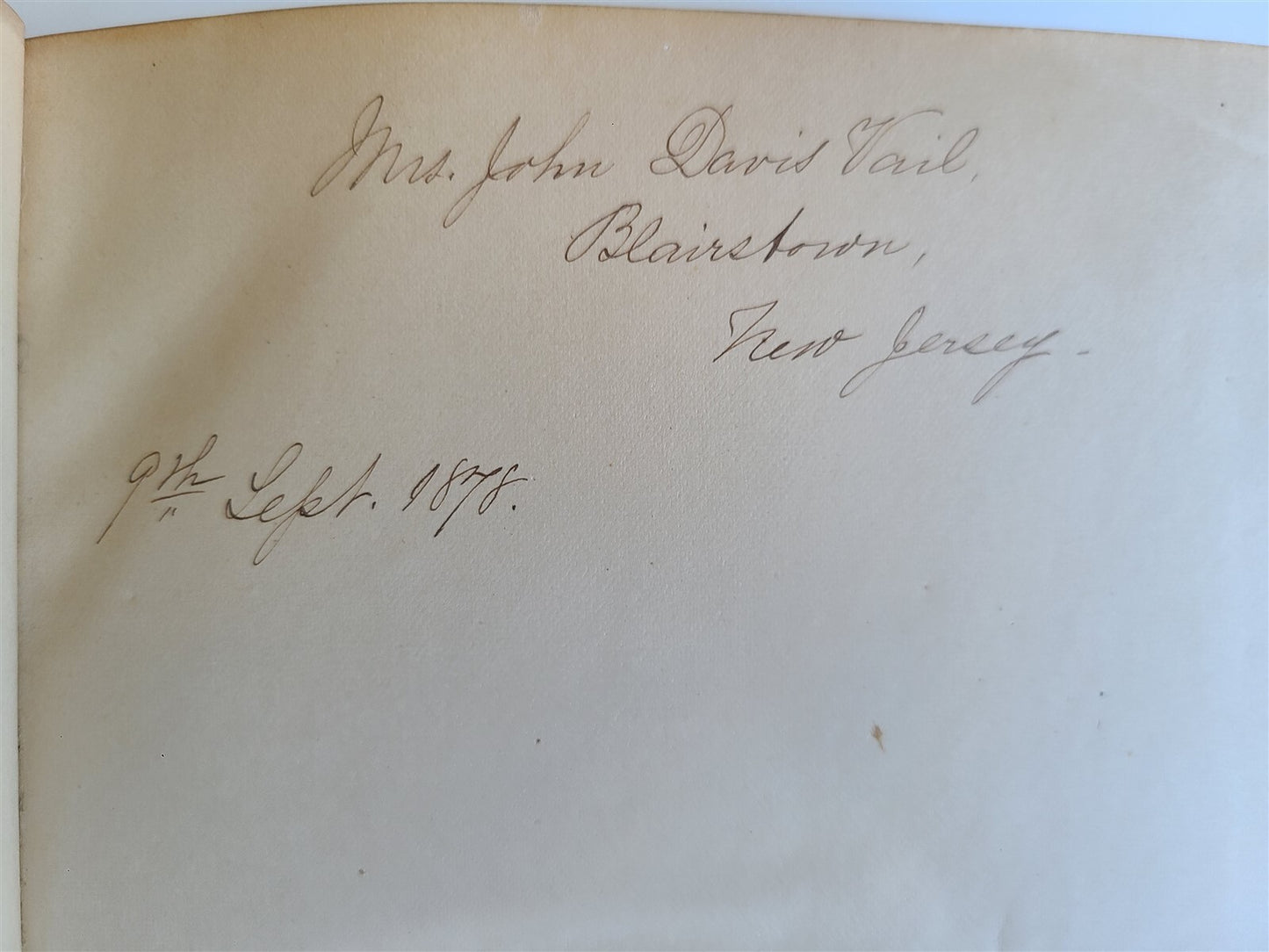 1878 FRENCH & ENGLISH PRONOUNCING DICTIONARY by Spiers antique AMERICAN EDITION