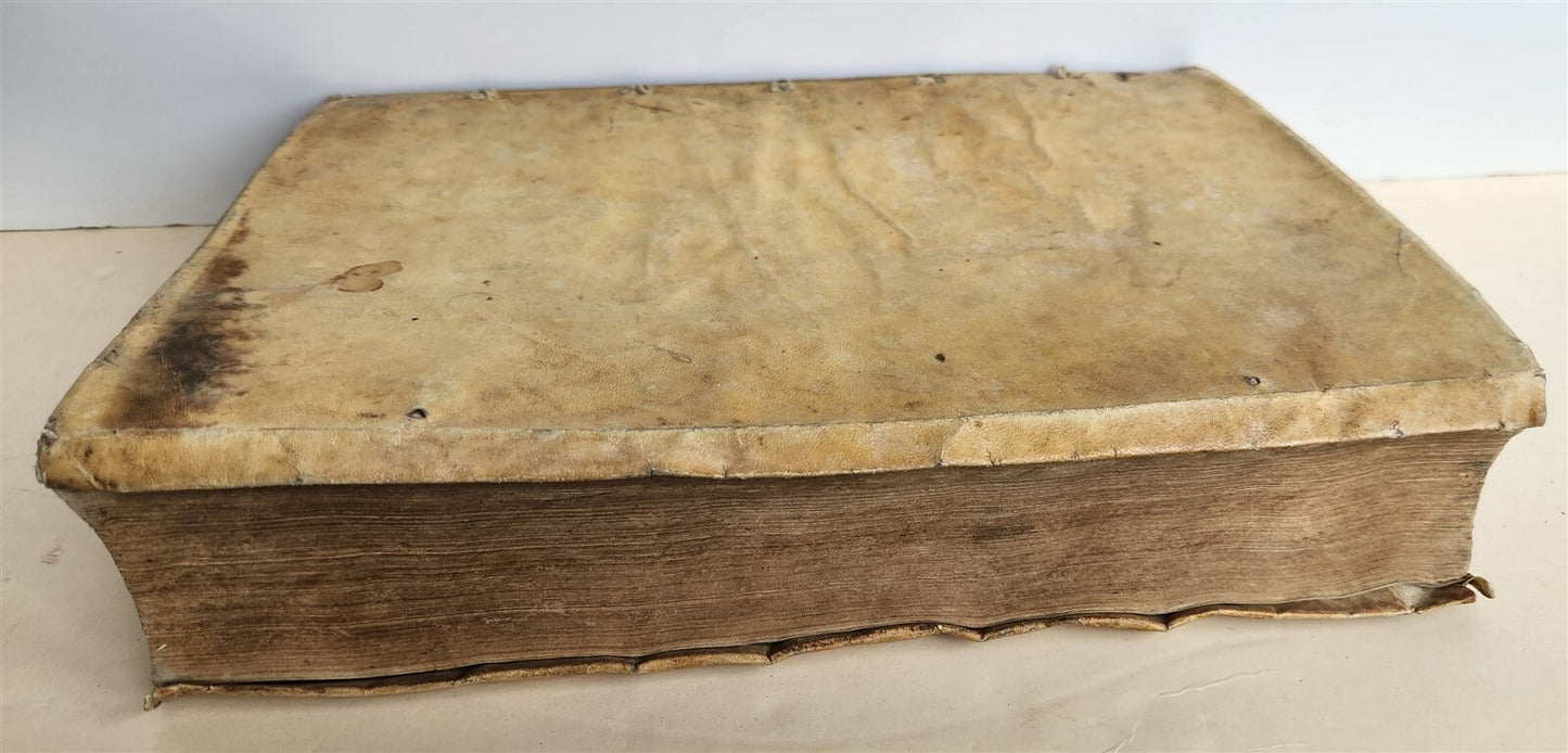1580 FLAVIUS JOSEPHUS BEAUTIFULLY ILLUSTRATED MASSIVE FOLIO antique Judaica RARE
