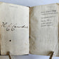 1705 BOOK of COMMON PRAYER w/ PSALTER or PSALMS of DAVID antique in ENGLISH