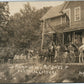 FERRYVILLE WI POST OFFICE & RURAL CARRIERS ANTIQUE REAL PHOTO POSTCARD RPPC
