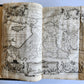 1702 BIBLE in DUTCH MASSIVE FOLIO antique ILLUSTRATED w/6 MAPS incl. WORLD'S MAP