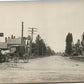 DORCHESTER WI MAIN STREET ANTIQUE REAL PHOTO POSTCARD RPPC