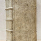 1737 BIBLE in LATIN & GERMAN antique PIGSKIN BOUND FOLIO