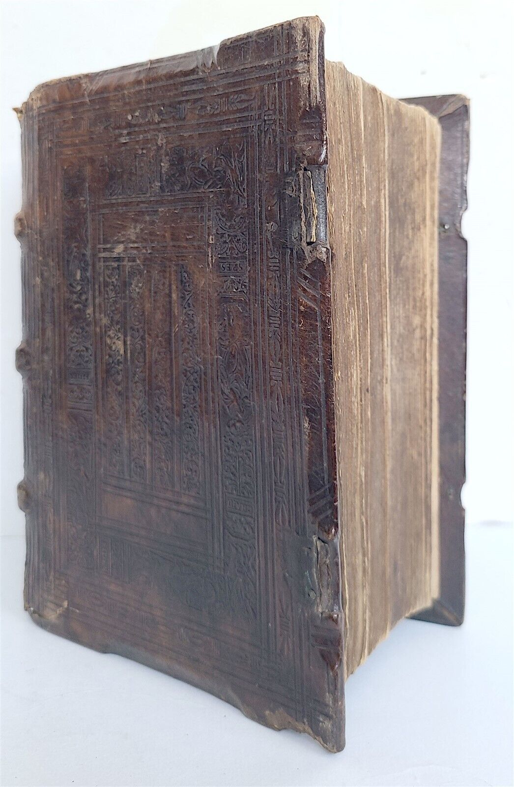 1524 BIBLIA POST-INCUNABULA ILLUSTRATED antique 16th CENTURY BIBLIA scarce