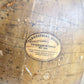 1930s TERRESTRIAL GLOBE by C.S. Hammond New York antique 12 inches diameter
