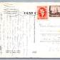 ISFAHAN IRAN THE SHAH MOSQUE VINTAGE POSTCARD w/ STAMPS