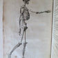 1822 ENGRAVINGS OF THE HUMAN BONES by WILLIAM CHESELDEN ILLUSTRATED antique