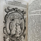 1659 EMBLEMATA by SAAVEDRA FAJARDO antique VELLUM BINDING ILLUSTRATED