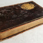 1913 BOOK SHAPE BOX SAFE CONTAINER GERMAN CLASSICS antique GOETHE