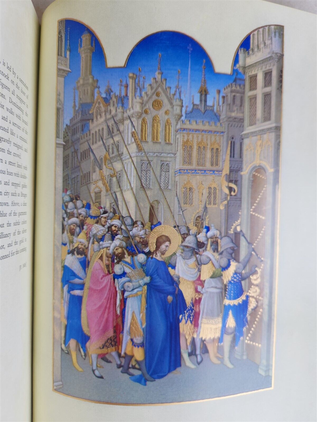 1969 The Tres Riches Heures of Jean Duke of Berry antique ILLUSTRATED FOLIO