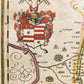 1640 MAP of GERMANY ERBACH by WILLEM BLAEU antique AUTHENTIC hand colored