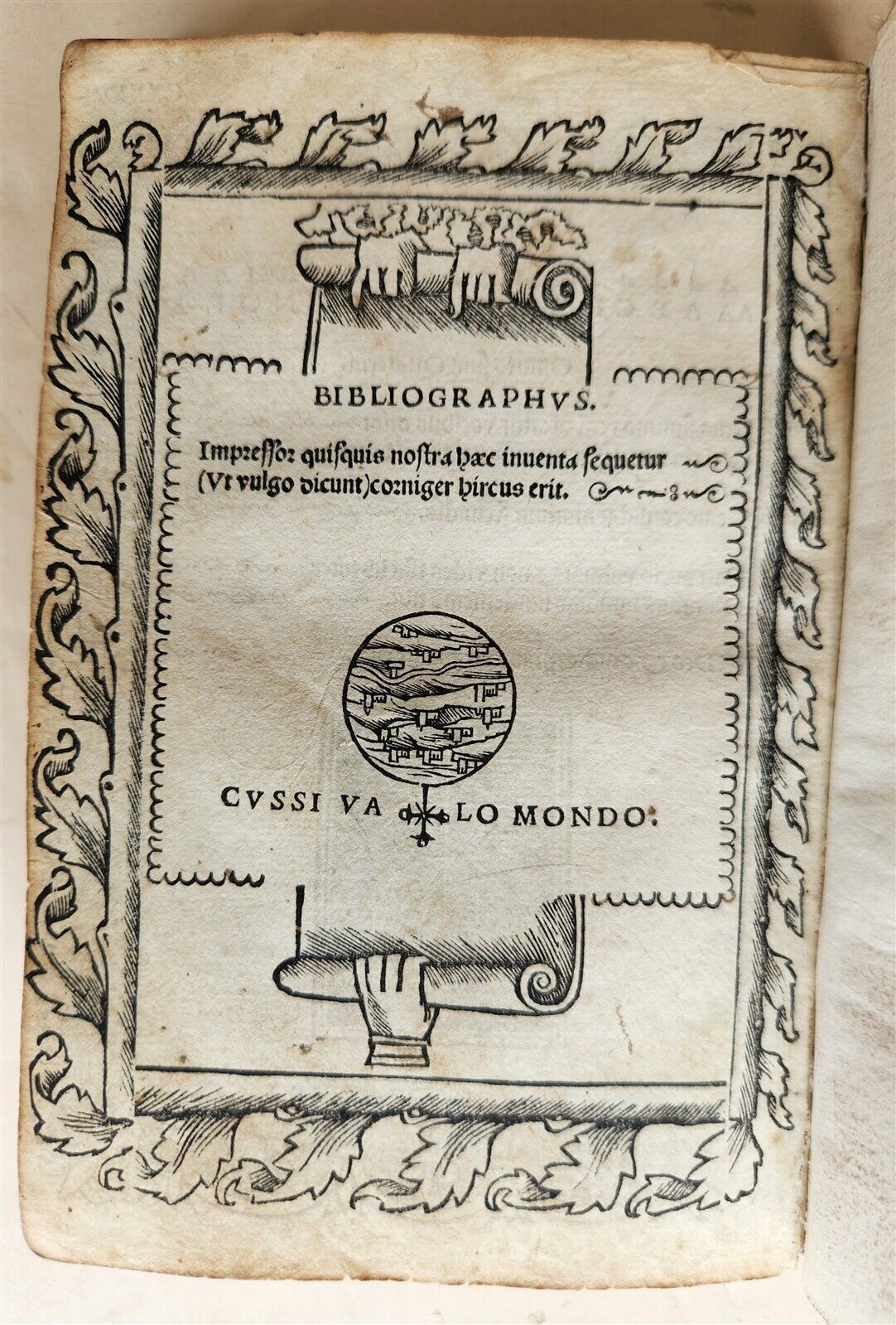 1511 POST-INCUNABULA EDITION of TERENCE antique RARE