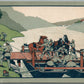 GERMAN MILITARY FERRY 1919 WWII ERA ANTIQUE POSTCARD