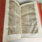 1690 PIGSKIN BOUND 4 FOLIO LAW BOOKS antique by D. D. Emanuelis Gonzalez Tellez