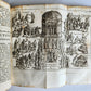 1759 ROMANA REPUBLICA Militari & Civili ROMANORUM antique VELLUM ILLUSTRATED