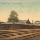 ASHTABULA OH LAKE SHORE RAILROAD STATION RAILWAY DEPOT 1910 ANTIQUE POSTCARD