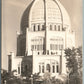 WILMETTE IL BAHA'I HOUSE VINTAGE REAL PHOTO POSTCARD RPPC
