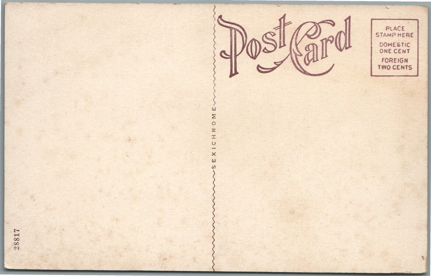 PHILADELPHIA PA MAUCH CHUNK MOUNTAIN VEIW ANTIQUE POSTCARD