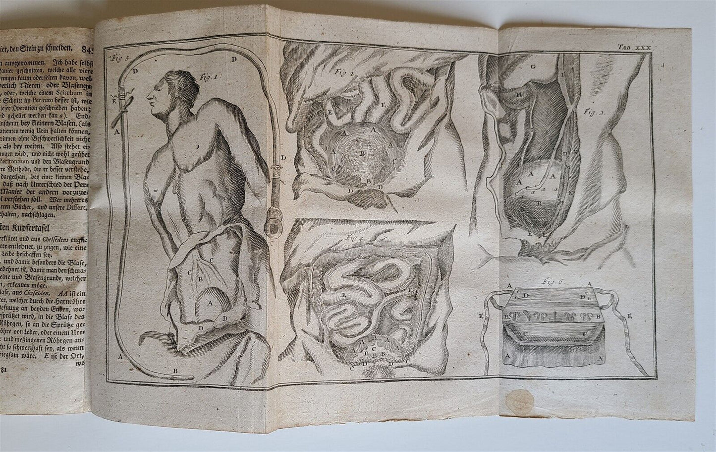 1770 CHIRURGY MEDICAL TREATISE ANATOMY antique ILLUSTRATED BOOK by L. HEISTER