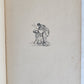 1900s ARTISTS LITTLE ALBUM - MANUSCRIPT DRAWINGS antique ILLUSTRATED