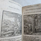 1596-1600 EMBLEMATA antique ILLUSTRATED w/ 270 WOODCUTS PLANTIN VELLUM BINDING