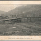 POTTSVILLE PA WASHINGTON STREET BRIDGE ANTIQUE POSTCARD