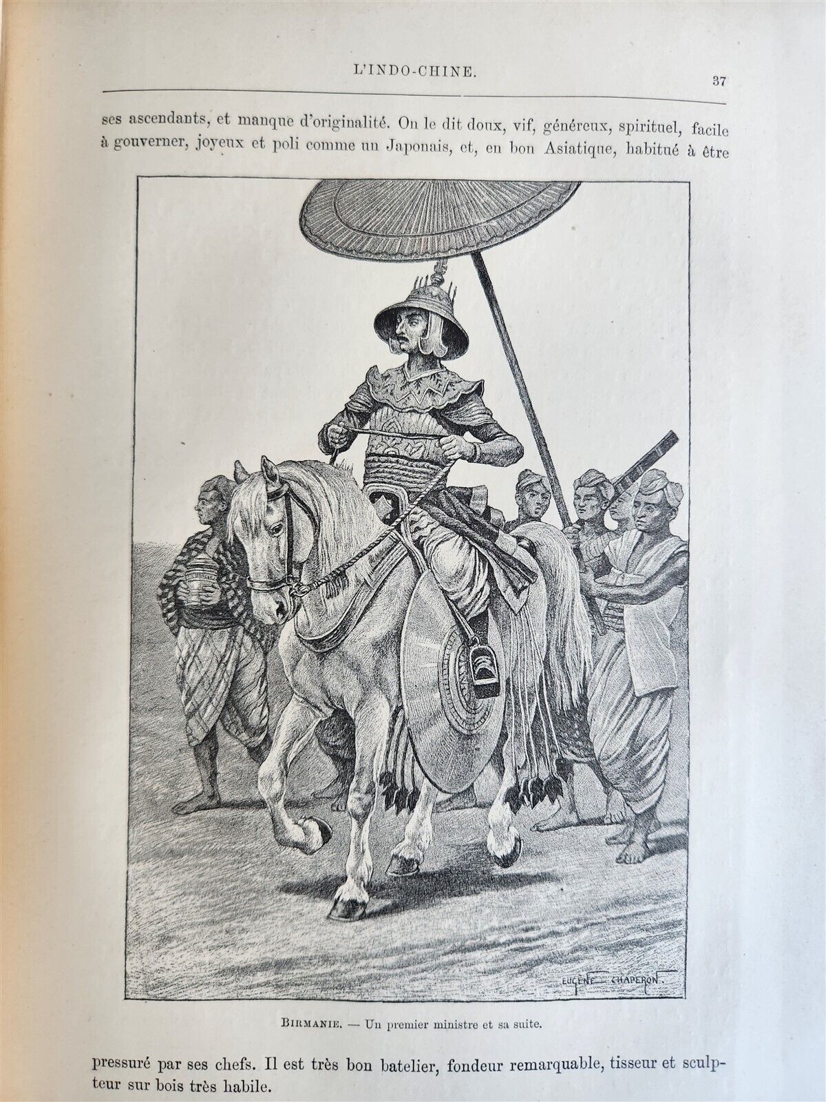 1887 L'EXTREME ORIENT ILLUSTRATED antique SIAM CHINA JAPAN