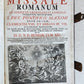 1743 MISSALE ROMANUM antique NICELY DECORATED FOLIO illustrated