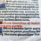 1519 BOOK OF HOURS PRINTED on VELLUM FRAGMENT antique POST-INCUNABULA scarce