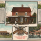 HANOVER ME W.C.HOLT'S CAMPS ANTIQUE POSTCARD