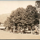 SOUTH ROYALTON VT PARK CARD PARKING ANTIQUE REAL PHOTO POSTCARD RPPC